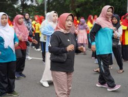 Dukung Tumbuh Kembang Anak, Mitra PAUD Metro Gelar Senam dan Sosialisasi 7 Kebiasaan Positif